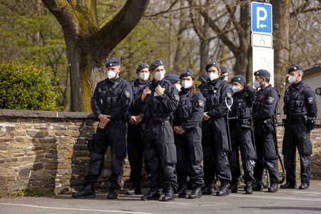 Beerdigung eines hochrangigen Clan-Mitglieds in Leverkusen