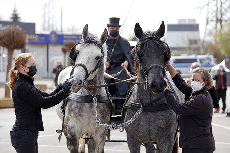 Beerdigung eines hochrangigen Clan-Mitglieds in Leverkusen