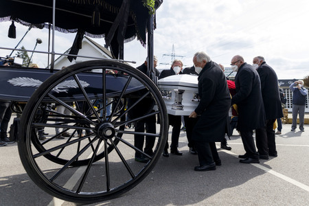 Beerdigung eines hochrangigen Clan-Mitglieds in Leverkusen