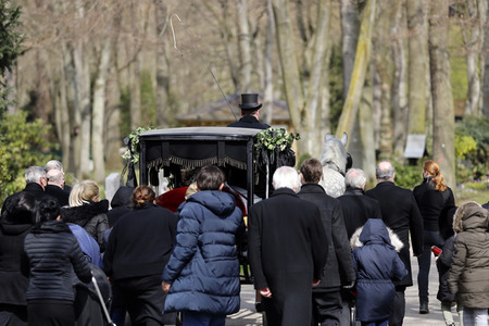 Beerdigung eines hochrangigen Clan-Mitglieds in Leverkusen