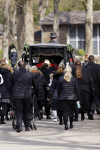 Beerdigung eines hochrangigen Clan-Mitglieds in Leverkusen