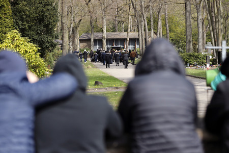 Beerdigung eines hochrangigen Clan-Mitglieds in Leverkusen