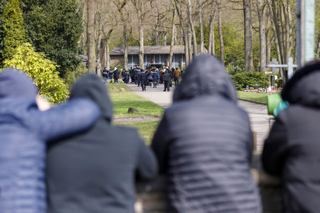 Beerdigung eines hochrangigen Clan-Mitglieds in Leverkusen