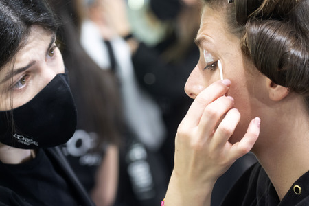 Custo Barcelona Fashion Show auf der 73. Mercedes-Benz Fashion Week Madrid