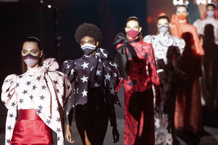 Hannibal Laguna Fashion Show auf der 73. Mercedes-Benz Fashion Week Madrid