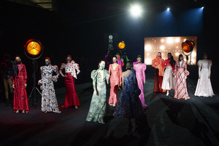 Hannibal Laguna Fashion Show auf der 73. Mercedes-Benz Fashion Week Madrid