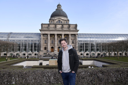 Photoshooting mit Patrick Dollmann in München