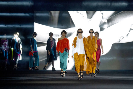 Ulises Mérida Fashion Show auf der 73. Mercedes-Benz Fashion Week Madrid