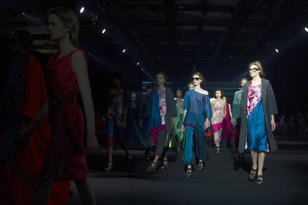 Ulises Mérida Fashion Show auf der 73. Mercedes-Benz Fashion Week Madrid