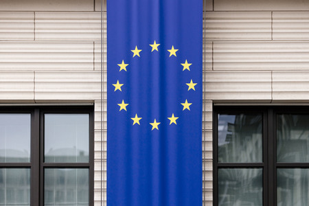 Symbolfoto Europa-Flagge