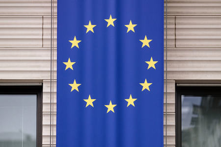 Symbolfoto Europa-Flagge