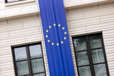 Symbolfoto Europa-Flagge