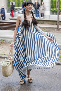 Öffentliche Fashion Show von 10 Designern in Madrid