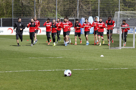 Training des 1. FC Köln