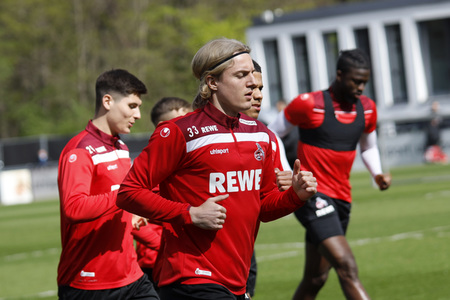 Training des 1. FC Köln