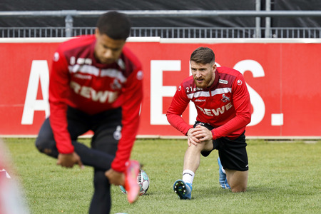 Training des 1. FC Köln