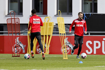 Training des 1. FC Köln