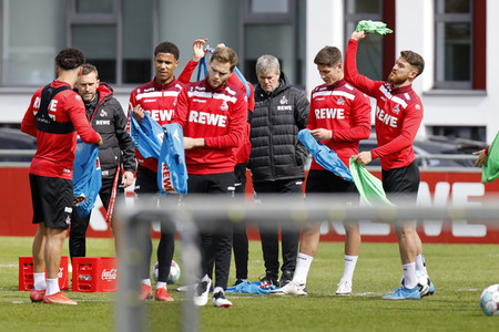 Training des 1. FC Köln