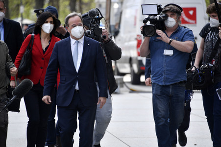 Ankunft zur CDU Fraktionssitzung in Berlin