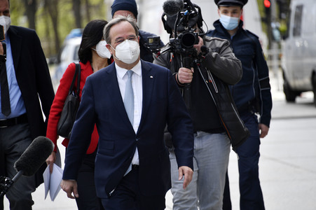 Ankunft zur CDU Fraktionssitzung in Berlin