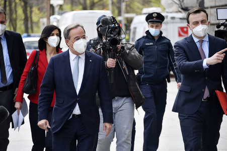 Ankunft zur CDU Fraktionssitzung in Berlin