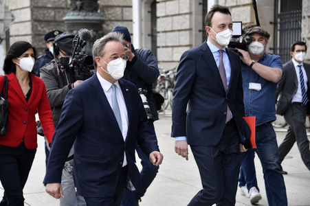 Ankunft zur CDU Fraktionssitzung in Berlin