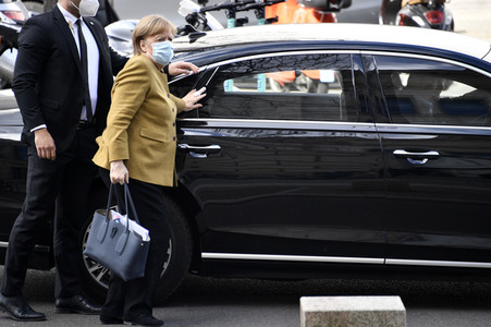 Ankunft zur CDU Fraktionssitzung in Berlin