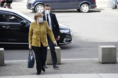 Ankunft zur CDU Fraktionssitzung in Berlin