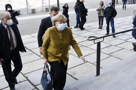 Ankunft zur CDU Fraktionssitzung in Berlin