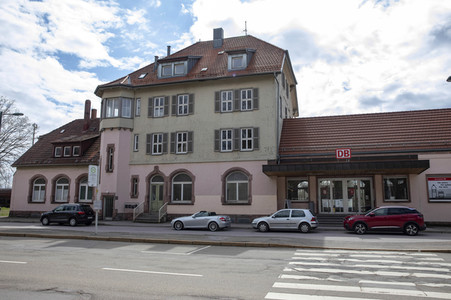 Der Hauptbahnhof in Freudenstadt