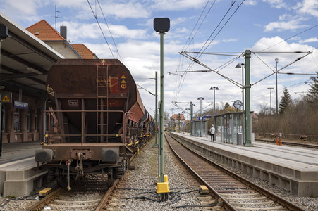 Der Hauptbahnhof in Freudenstadt