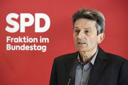 Pressestatement der SPD in Berlin