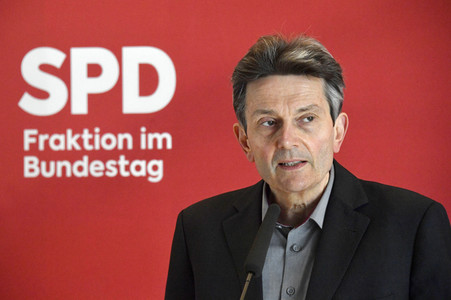 Pressestatement der SPD in Berlin