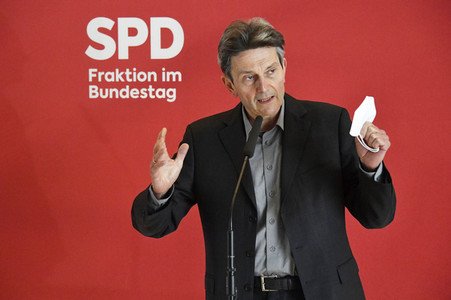 Pressestatement der SPD in Berlin
