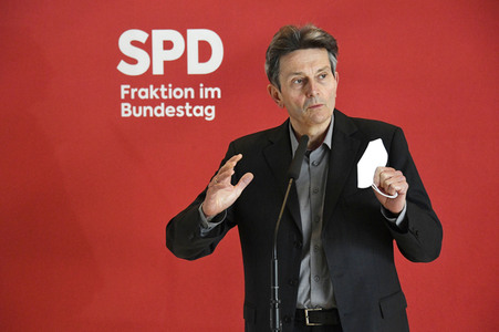 Pressestatement der SPD in Berlin