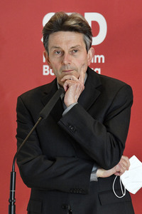 Pressestatement der SPD in Berlin