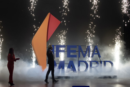 IFEMA Logo Präsentation in Madrid