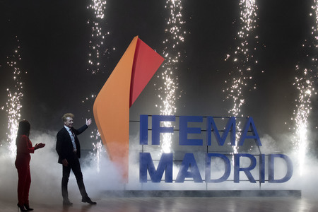 IFEMA Logo Präsentation in Madrid