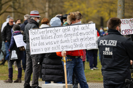 Querdenker-Demo in Berlin