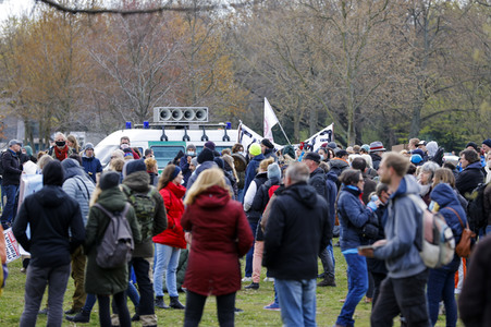 Querdenker-Demo in Berlin