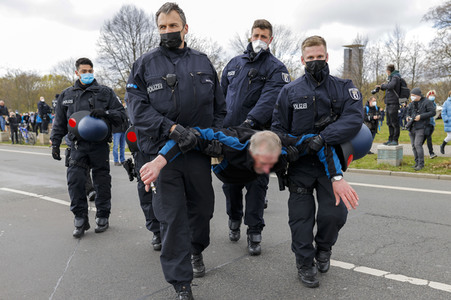 Querdenker-Demo in Berlin