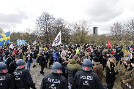 Querdenker-Demo in Berlin
