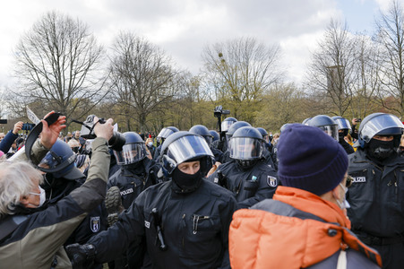 Querdenker-Demo in Berlin