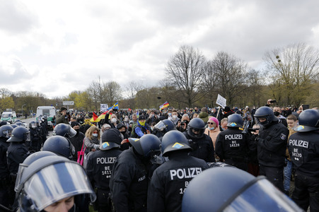 Querdenker-Demo in Berlin