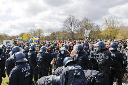 Querdenker-Demo in Berlin