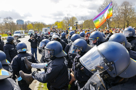Querdenker-Demo in Berlin