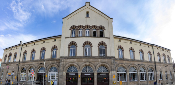 Der Hauptbahnhof in Tübingen