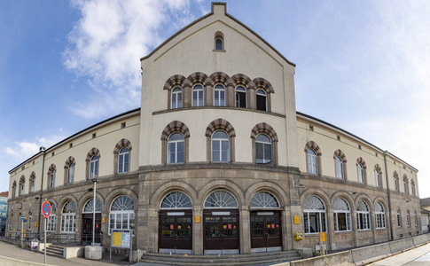 Der Hauptbahnhof in Tübingen