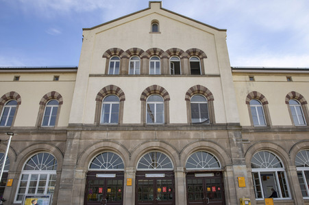 Der Hauptbahnhof in Tübingen