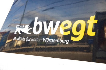 Der Hauptbahnhof in Tübingen